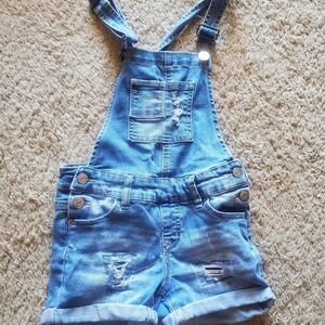 Lucky Brand Blue Denim Overalls